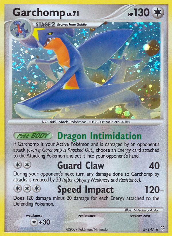 Supreme Victors Holo Garchomp #5/147